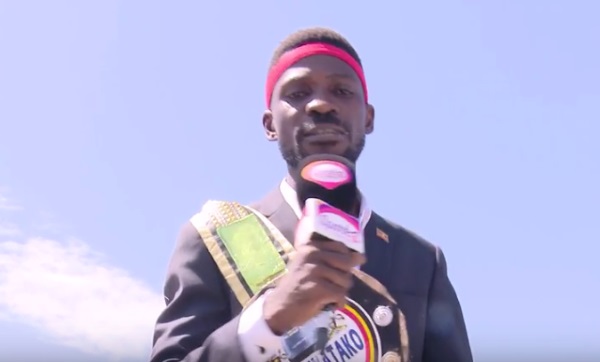 Drama At Entebbe Airport As Police Arrests Kyaddondo East MP 'Bobi Wine'.