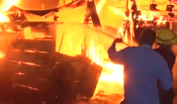Fire Guts Jinja Market
