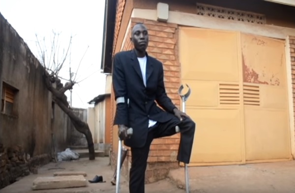 Shafic Ssebuuma Relishing Shot At Amputee World Cup
